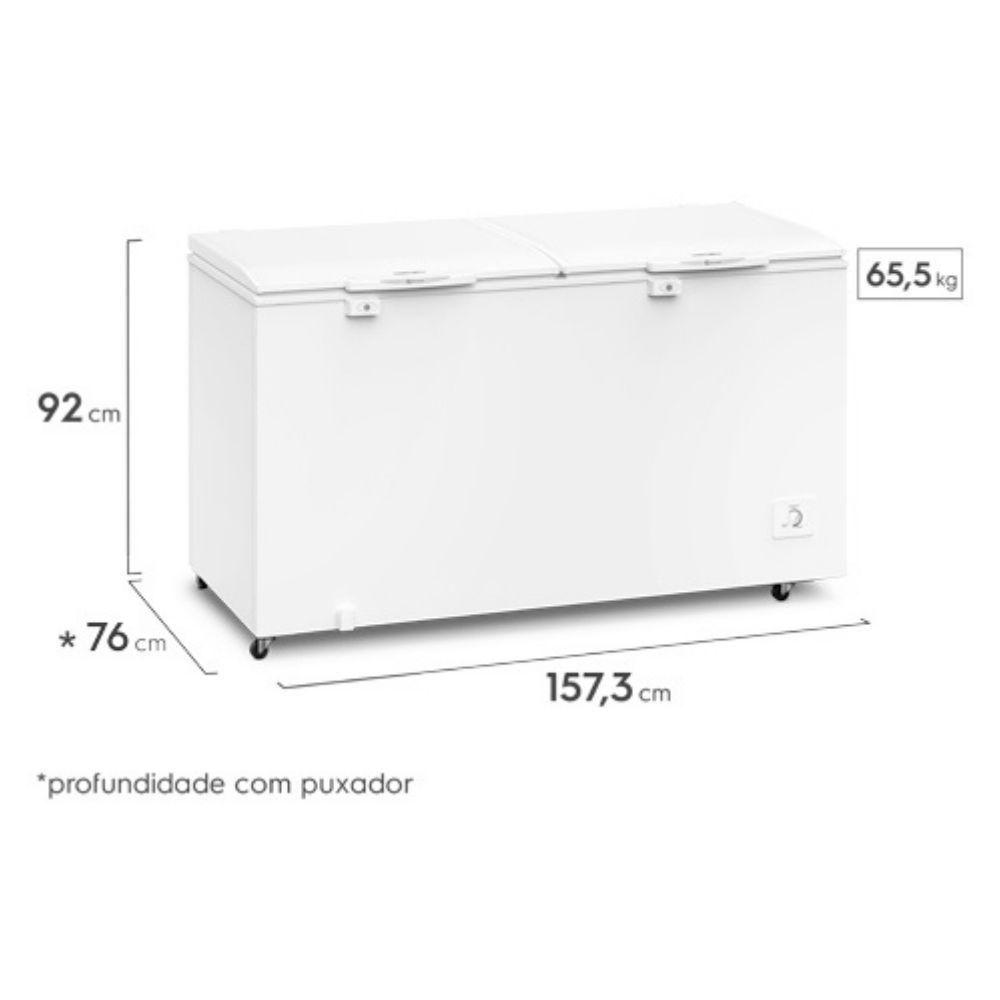 Freezer Electrolux 2 Portas 513 Litros H550