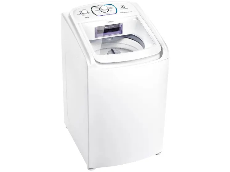Lavadora de Roupas Electrolux Essencial Care LES11 – Top Load 11kg 10 Programas de Lavagem
