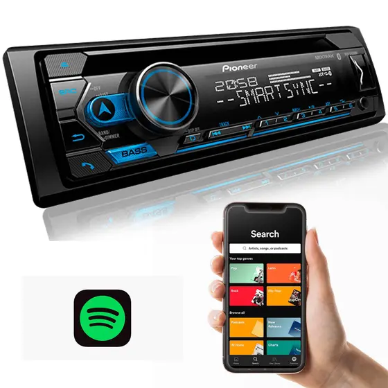 Radio Automotivo Pioneer Mp3 Player Deh S4280 Bluetooth