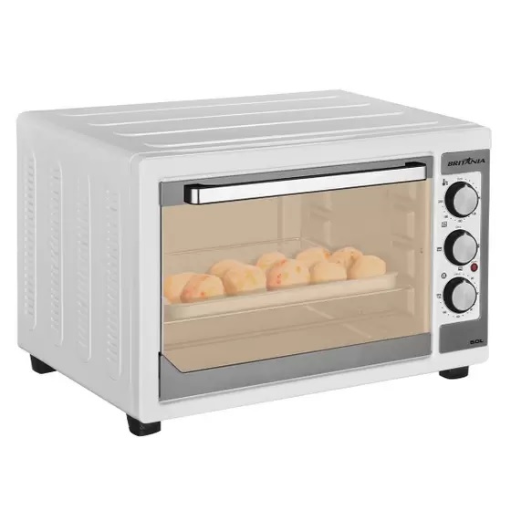 Forno Elétrico Britânia BFE50B 50 Litros com Função Timer Branco