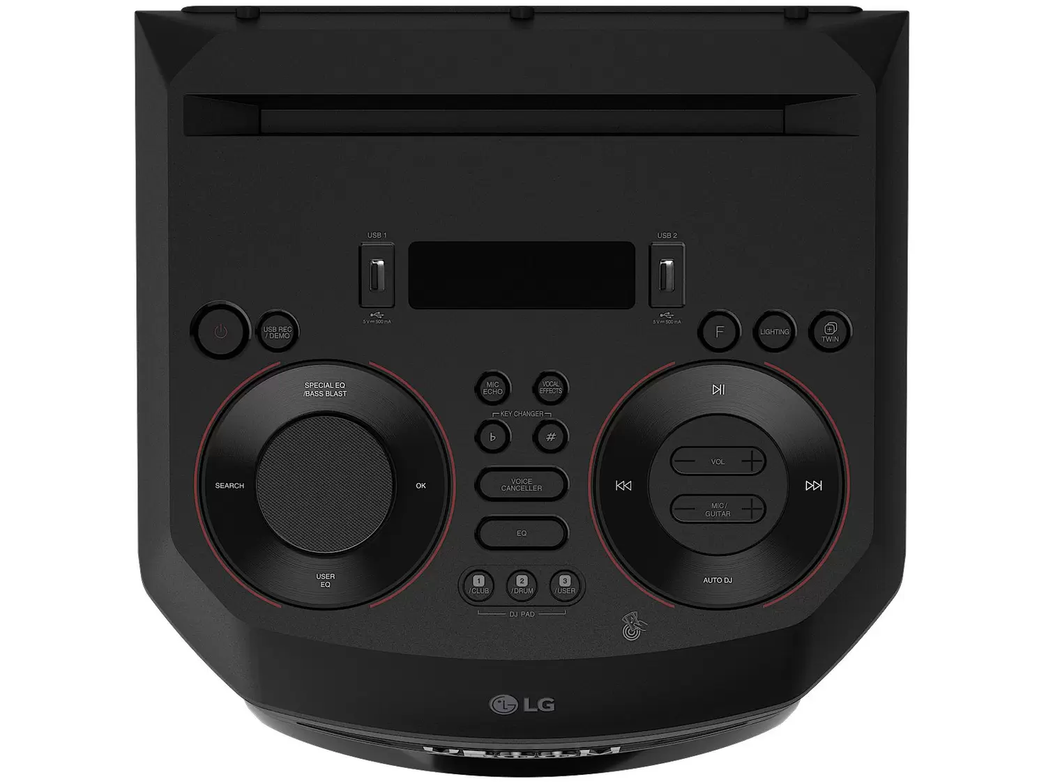 Caixa de Som LG Xboom RNC7 Multi Bluetooth 8” – com Tweeter 2 USB e Optical