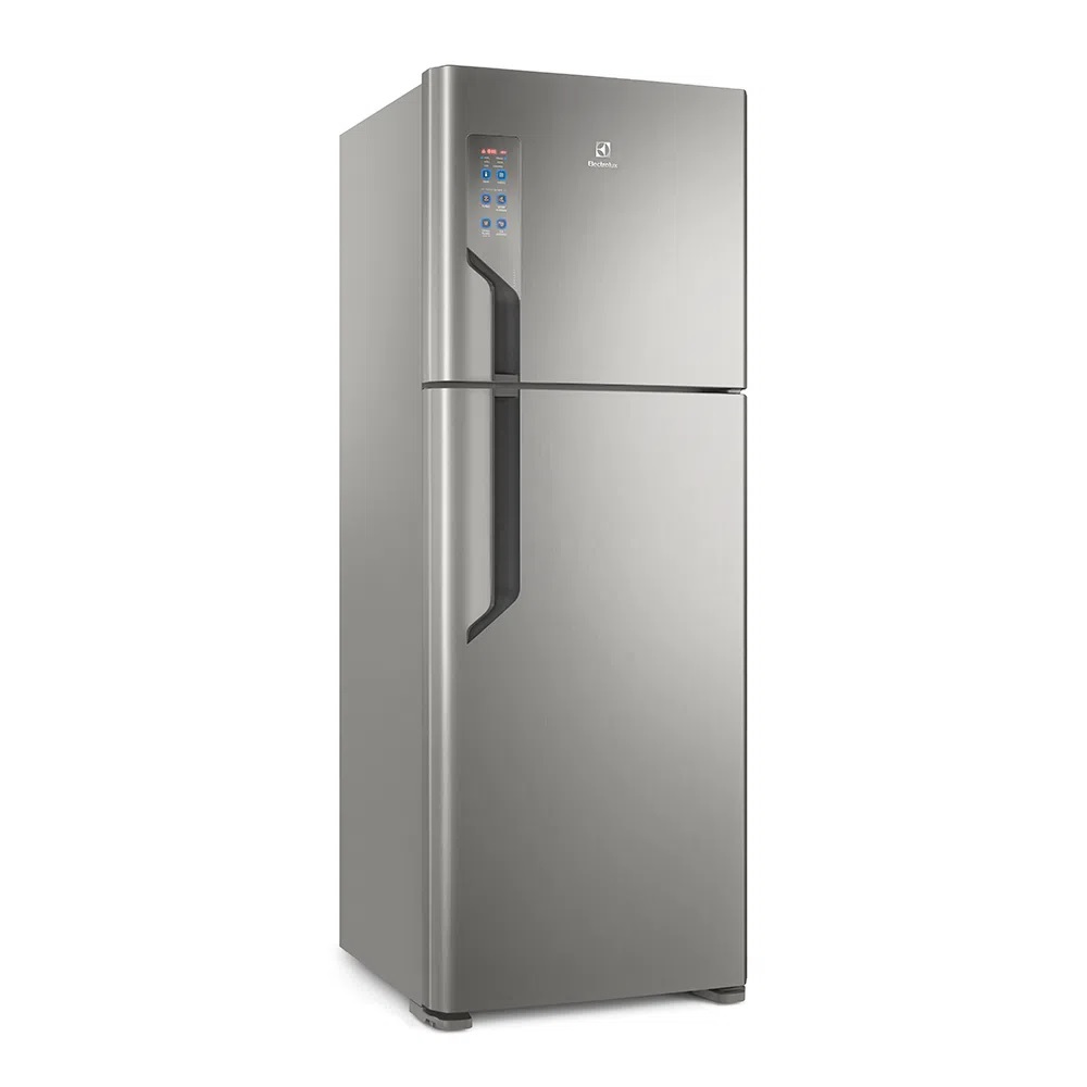 Refrigerador Electrolux Frost Free Inverter 474L Efficient Duplex Cor Inox (IT56S)