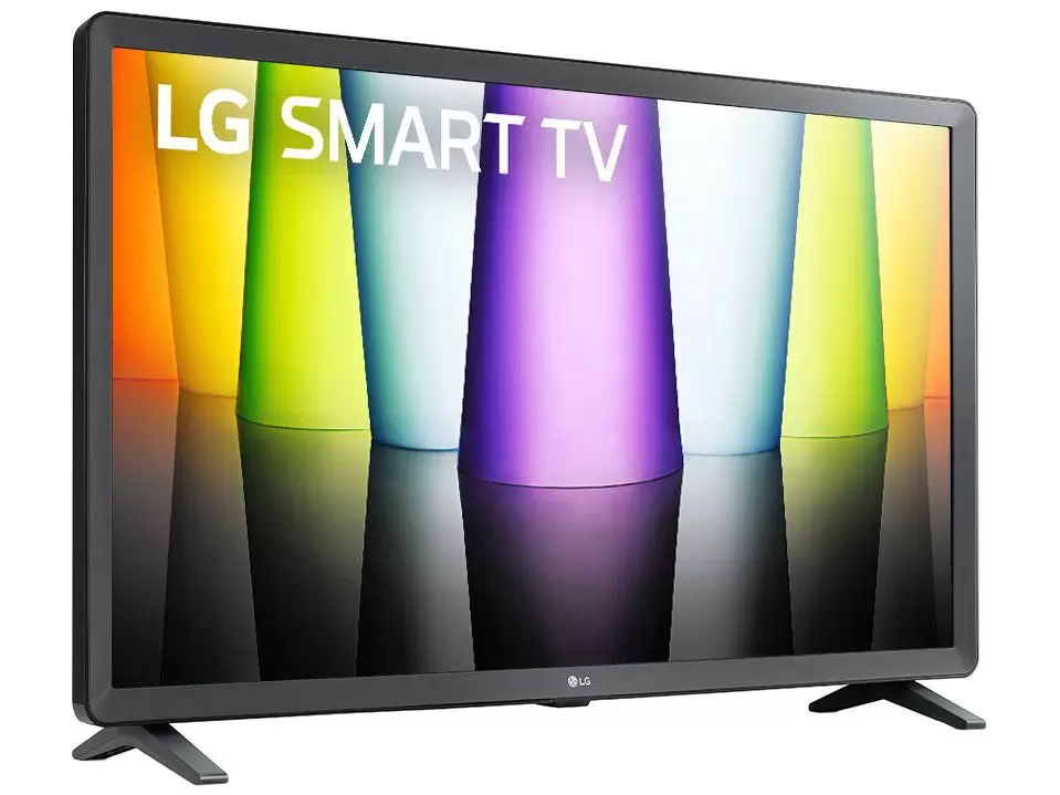 Smart TV LG HD 32” WiFi Bluetooth HDR Inteligência Artificial AI ThinQ Smart Magic Google Alexa 32LQ620BPSB